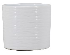 <h4>Pot 411/13 rough pattern d13.5 h12cm - blanc brillant (100)</h4>
