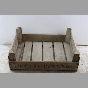 Crate Wooden Cauliflower 60x23x21