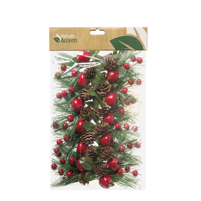 <h4>Christmas Deco pinecone/apple 17cm</h4>