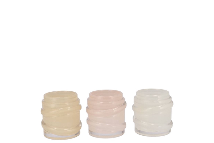 <h4>Ruby Cozy Sand T-light Spray Ass 8x8cm</h4>