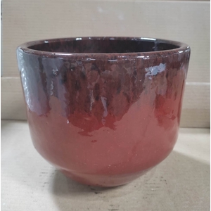 CACHEPOT MINI CILINDRO LISO 2 VERMELHO TULIPA (MCI02VT) 005557
