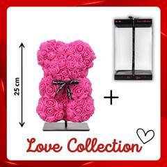 Arr6 Deco Beer 25cm - Donker Roze