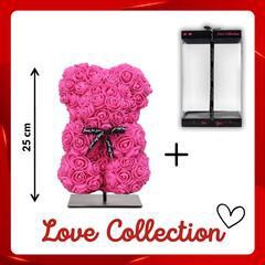 Arr6 Deco Beer 25cm - Donker Roze