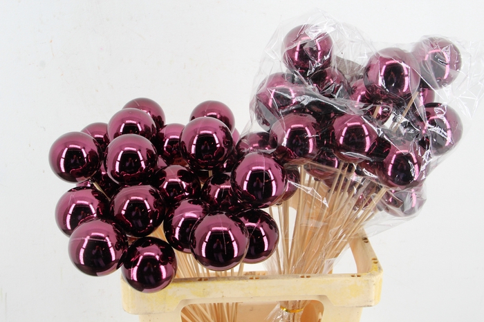 <h4>Stick Ball C. Ø6 Wine Shiny</h4>