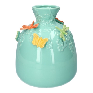 Bottle Dragonfly d8/19xh22.5 l.blue
