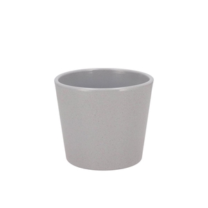 Ceramic Grey Stone Pot 11x9,5cm