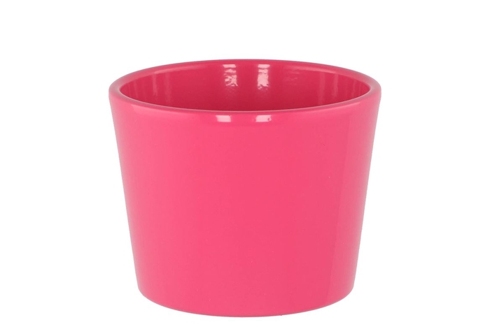 <h4>Ceramic Pot Rose Shiny 11cm</h4>