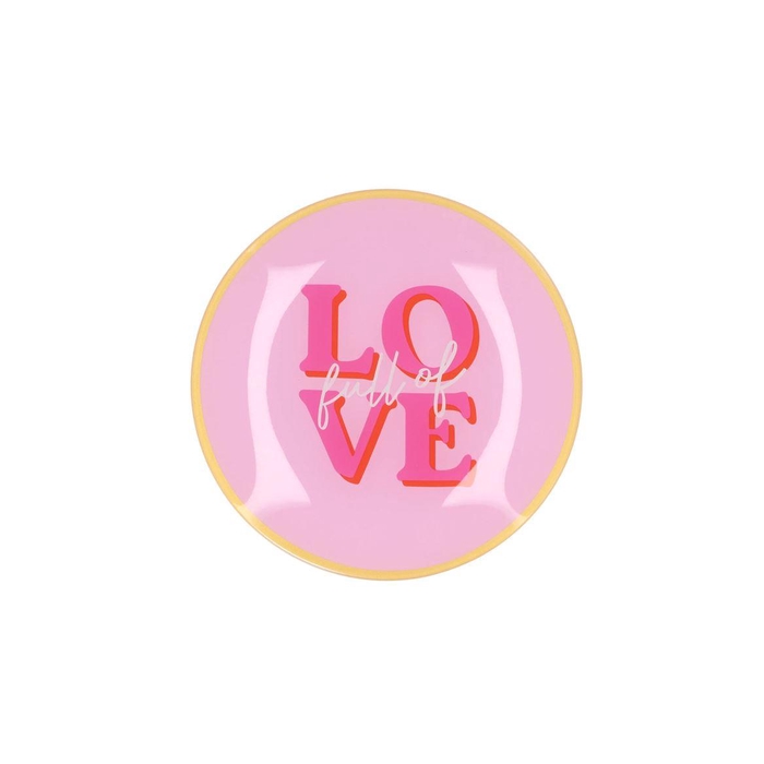 <h4>Plate Round Love 18x18x2cm Nm</h4>