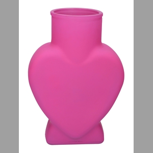 DF02-660235400 - Vase Lovely 15.5x8x22 fuchsia matt