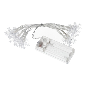 Snowflake led battery string 10 LED