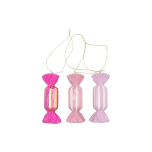 Candy Gold Pink/lila Mix Hanger Rectangle Ass 6x4x