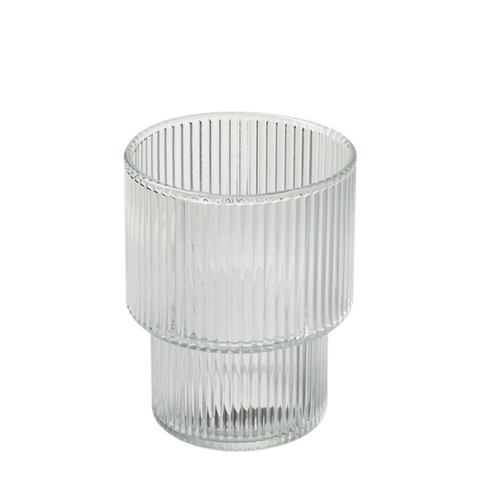 <h4>Glass Jafar vase d7.5*10cm</h4>