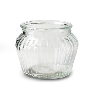 Glass Yael pot d17*14cm