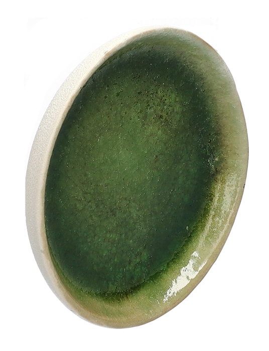 <h4>DF03-741311100 - Plate Esencia d17.5xh2.5 green/white</h4>
