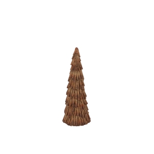 Wonderland Scottish Brown Tree 7x7x15cm