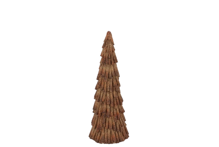 <h4>Wonderland Scottish Brown Tree 7x7x15cm</h4>