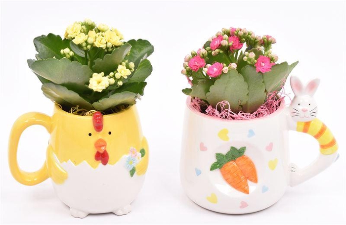 <h4>Keramiek paasmok 10-12cm</h4>