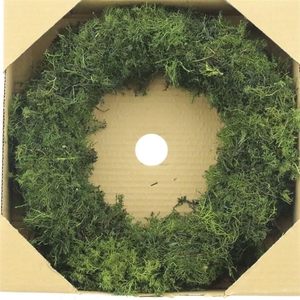 Wreath Egelmoss Denne Green