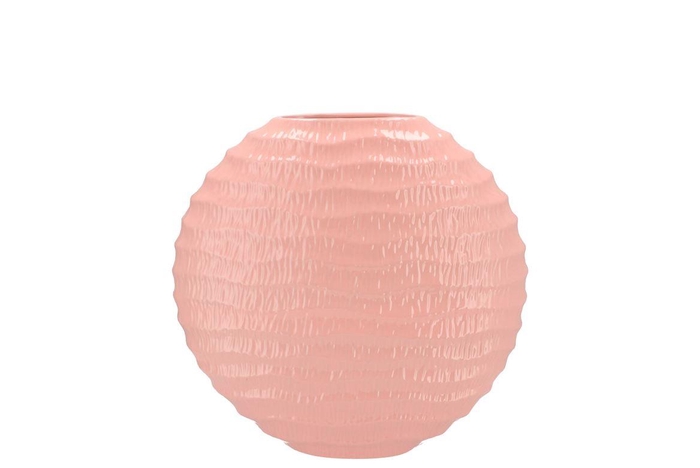 <h4>Lima Pink Vase Oval 23x10x22cm Nm</h4>