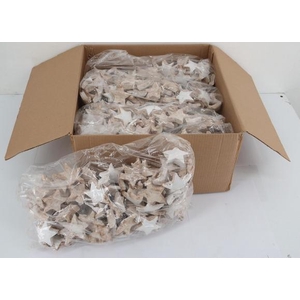 Cocos Star XL 7 cm White(100pcs)