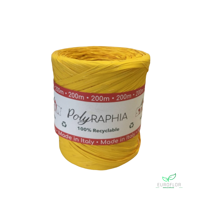<h4>POLYRAPHIA DARKYELLOW 15MM 200M (color 7002)</h4>