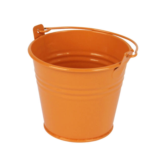 <h4>Bucket Sevilla zinc 9.6xH8cm - ES8.5 orange gloss</h4>