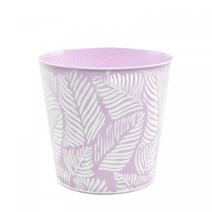 <h4>Zink Leaves pot d19*18cm</h4>