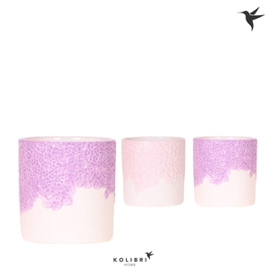 Kolibri Home Bloom pot lila mix
