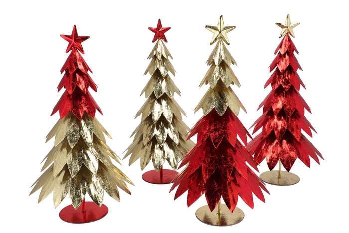 <h4>Glam Wild Red Mix Tree Iron Ass 22x22x40cm</h4>