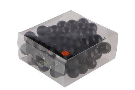 <h4>Glass Ball Combi Black 30mm P/72</h4>