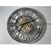Clock Gear Ø60cm Shine Silver
