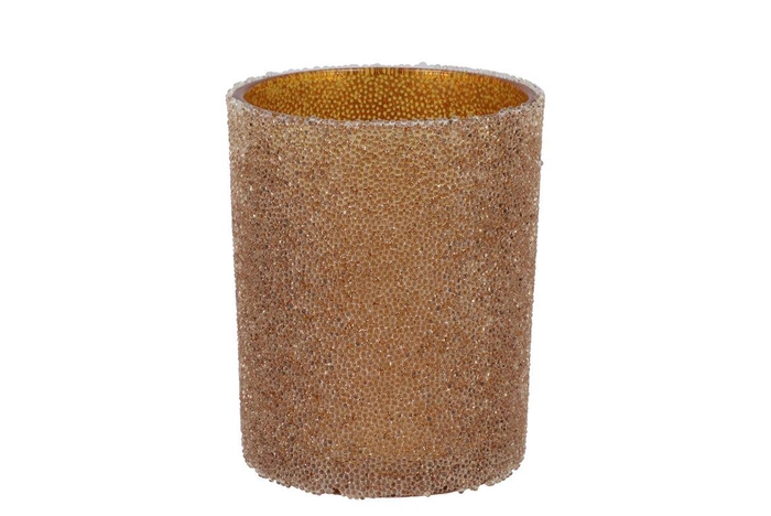 <h4>Ruby Gold T-light Shiny 10x13cm</h4>