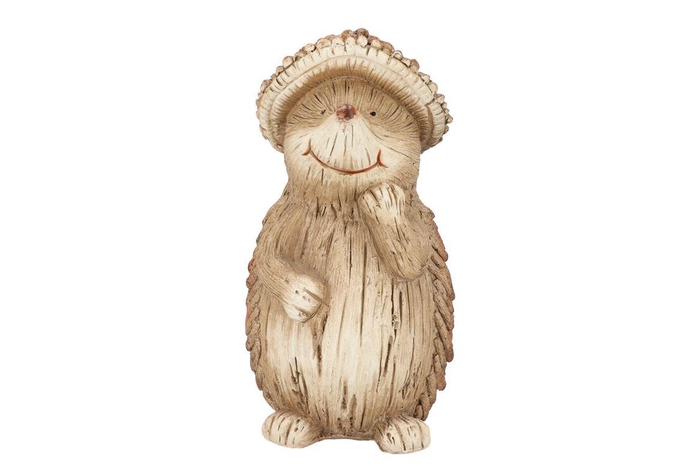 <h4>Wonderland Brown Hedgehog 19x18x36cm</h4>