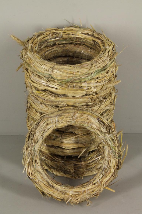 Wreath Straw 25/4cm