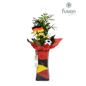 Luxe twistervaas 1020 met Arrangement Duitsland