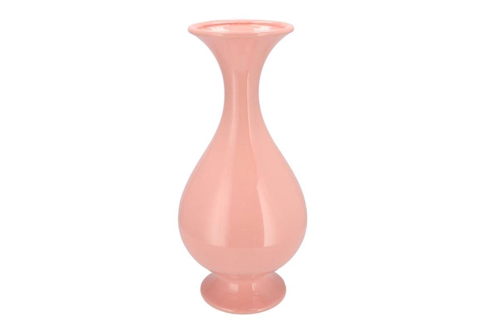 <h4>Mia Pink Vase Neck Trumpet 21x21x45cm Nm</h4>
