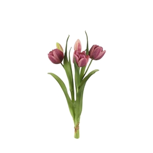 Artificial flowers Tulipa bouquet 43cm x7