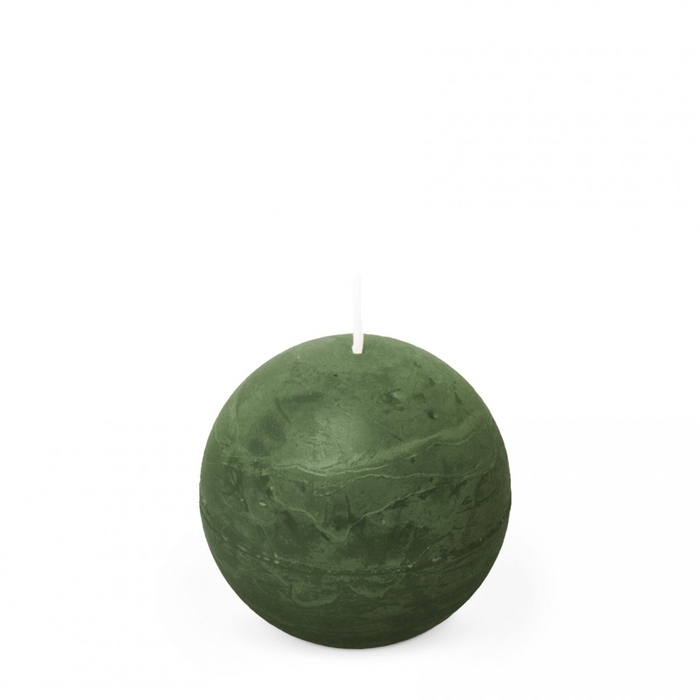 <h4>Kaars Bolkaars d08cm rustiek</h4>