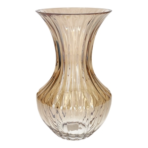 Vase Zelune d17/18.5xh30 amber+pear