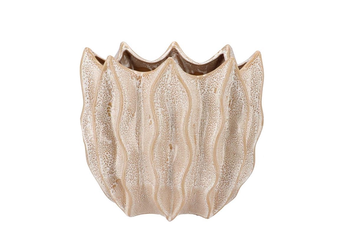 <h4>Juna Sand Pot Structure Oval 29x20x21cm</h4>