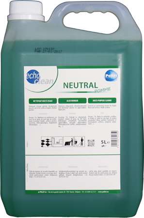 SOL SURFACE DETERGENT DESODO. 2D ECHOCLEAN NEUTRAL POMME 5L Référence: 7411 / 057016