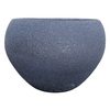 CACHEPOT BOLA VULCAN BLUE 14X10 CM