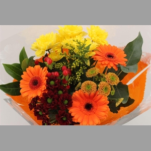 Boeket 9-10 Tak Oranje