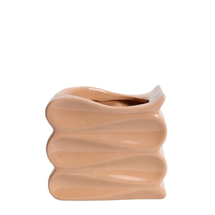 <h4>Ceramics Pot Wave d16/13.5*14cm</h4>