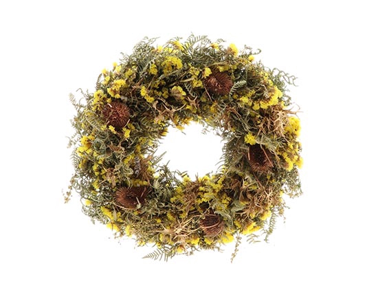 Wreath Sunset Field D40