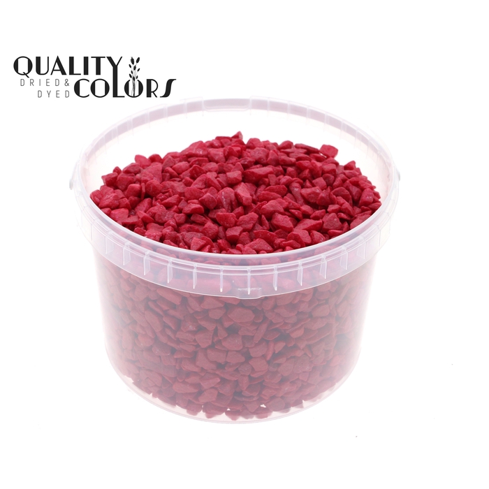<h4>Rocks 3 ltr bucket Cerise</h4>