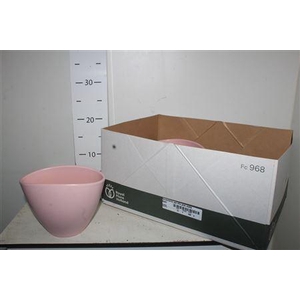 Keramische Pot H% Pink Matte