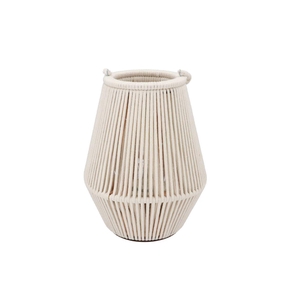 Cruz White Lantern 16x26x34cm