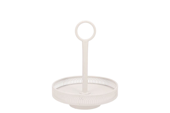 Storage Shelf Esi Metal Nordic White 20x27cm