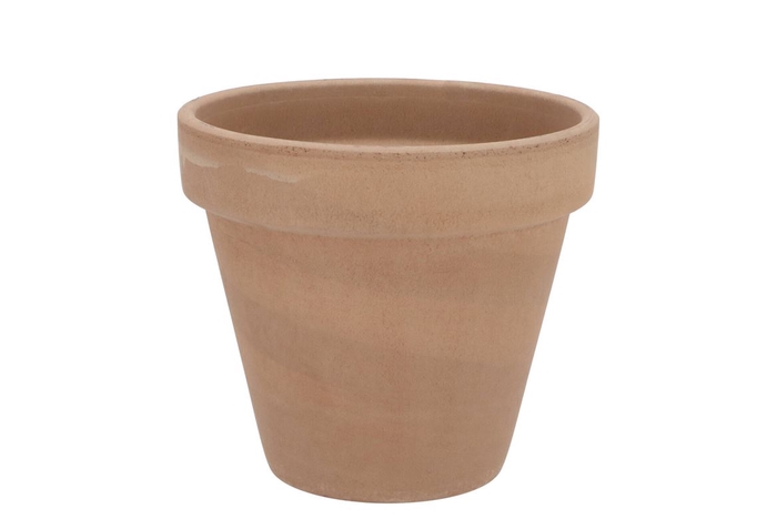 Terracotta Choco Pot Grey D15xh14cm